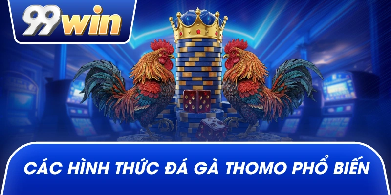 Các hình thức đá gà Thomo phổ biến